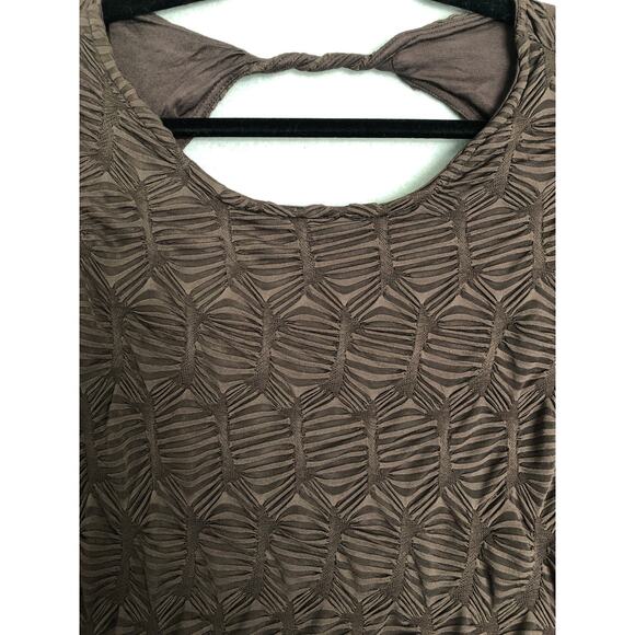 Free People Women's Large Paulie Mini Dress in Hot Fudge NEW - Picture 2 of 8